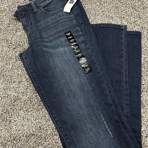Gap Premium skinny dark denim jeans 8/29L NWT